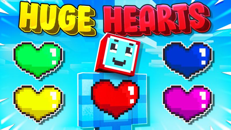 Huge Hearts on the Minecraft Marketplace by HeroPixels