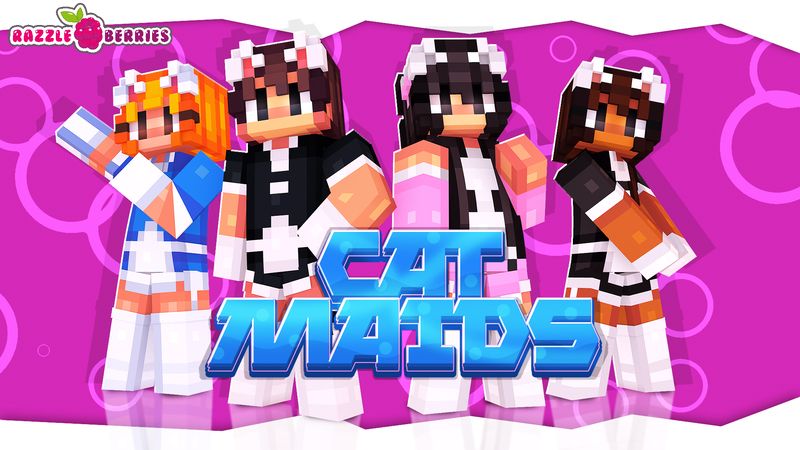 Cat Maids on the Minecraft Marketplace by Razzleberries Cat Maids on the Minecraft Marketplace by Razzleberries