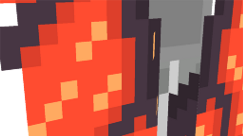 Flaming Dragon Wings on the Minecraft Marketplace by Pixels & Blocks