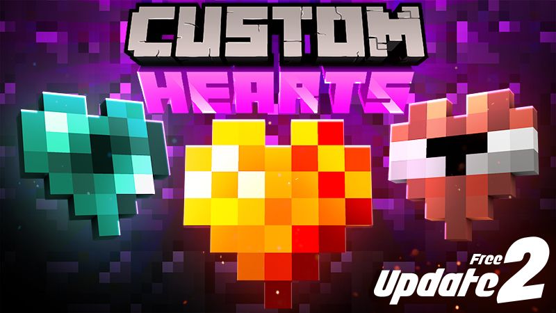 Custom Hearts on the Minecraft Marketplace by Glowfischdesigns