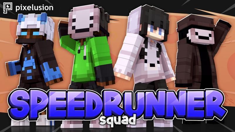 Speedrunner Squad on the Minecraft Marketplace by Pixelusion Speedrunner Squad on the Minecraft Marketplace by Pixelusion