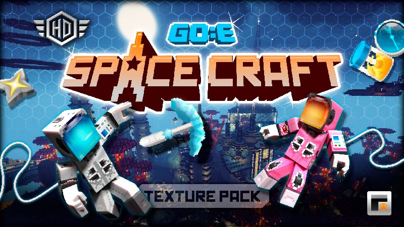Space Craft on the Minecraft Marketplace by GoE-Craft