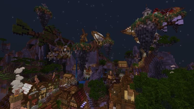 Steampunk City of Crowhelm by Razzleberries