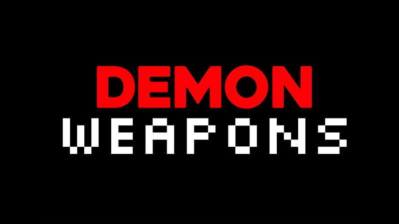 DEMON WEAPONS on the Minecraft Marketplace by ChewMingo