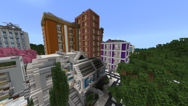 Colorful City by Razzleberries