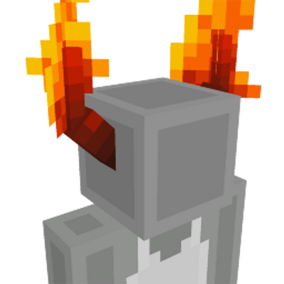 Flaming Horns on the Minecraft Marketplace by Cynosia