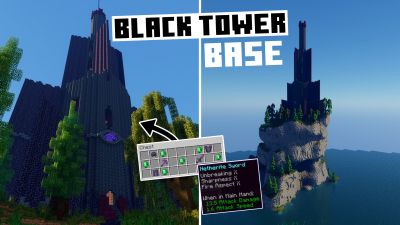 Black Tower Base on the Minecraft Marketplace by Fall Studios