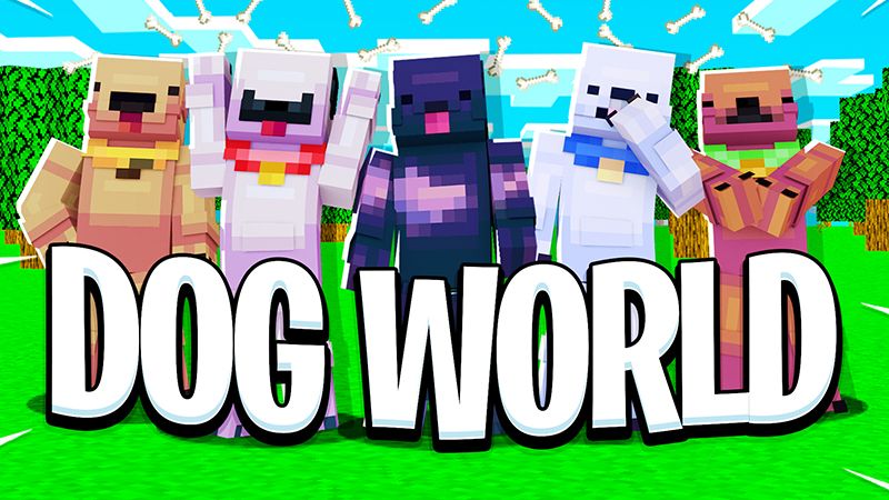 DOG WORLD by Pickaxe Studios (Minecraft Skin Pack) - Minecraft