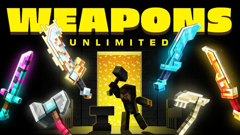 WEAPONS UNLIMITED on the Minecraft Marketplace by Starfish Studios