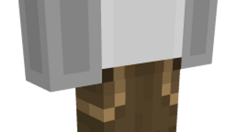 Oak Trousers by Minecraft - Minecraft Marketplace (via bedrockexplorer.com)