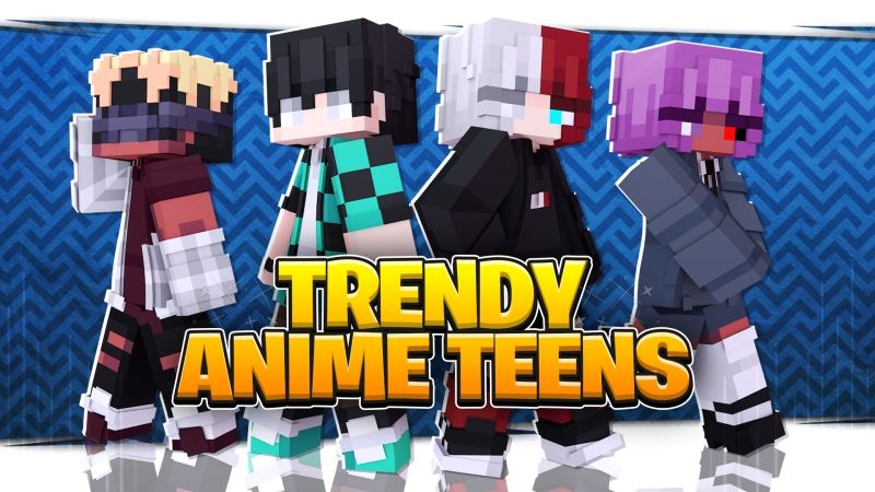 Trendy Anime Teens on the Minecraft Marketplace by Fall Studios Trendy Anime Teens on the Minecraft Marketplace by Fall Studios