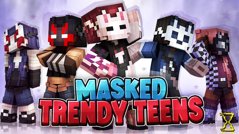 Masked Trendy Teens