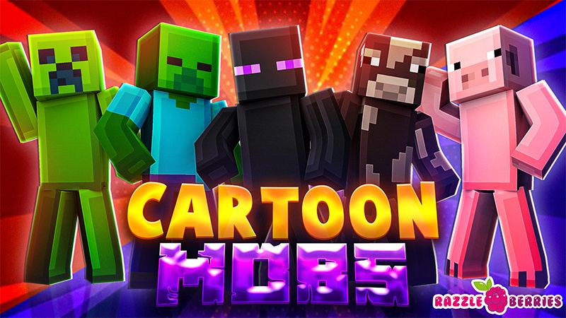Cartoon Mobs on the Minecraft Marketplace by Razzleberries