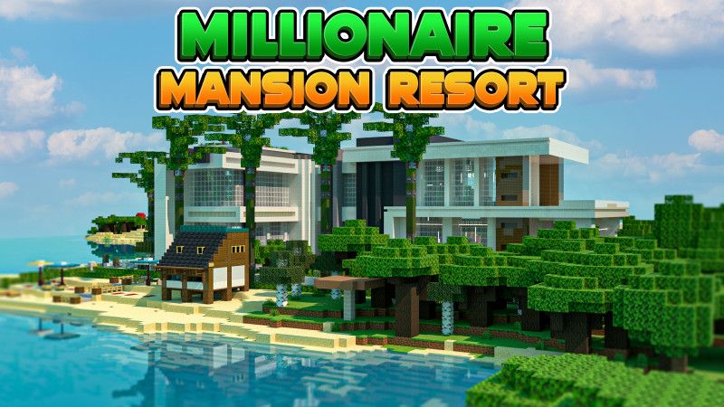 Millionaire Mansion Resort on the Minecraft Marketplace by BLOCKLAB Studios Millionaire Mansion Resort on the Minecraft Marketplace by BLOCKLAB Studios