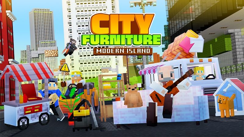 City Furniture Modern Island on the Minecraft Marketplace by Kubo Studios
