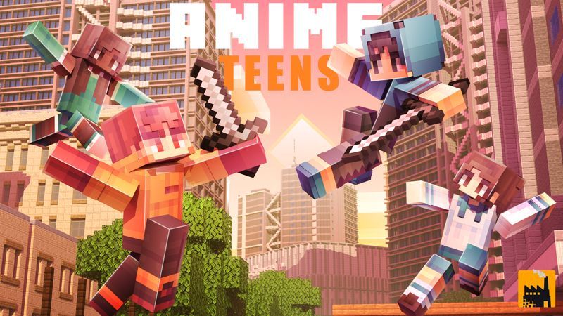 Anime Teens on the Minecraft Marketplace by Block Factory Anime Teens on the Minecraft Marketplace by Block Factory
