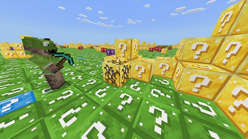 Lucky Block Flat World by FTB