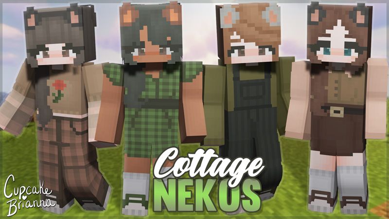 Cottage Nekos HD Skin Pack on the Minecraft Marketplace by CupcakeBrianna