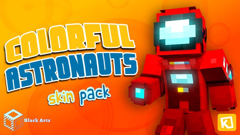 Colorful Astronauts on the Minecraft Marketplace by Black Arts Studios Colorful Astronauts on the Minecraft Marketplace by Black Arts Studios