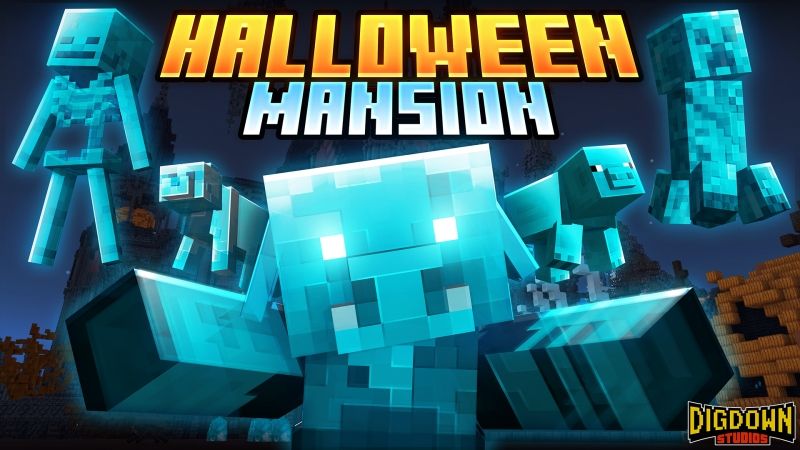 Halloween Mansion on the Minecraft Marketplace by Dig Down Studios Halloween Mansion on the Minecraft Marketplace by Dig Down Studios