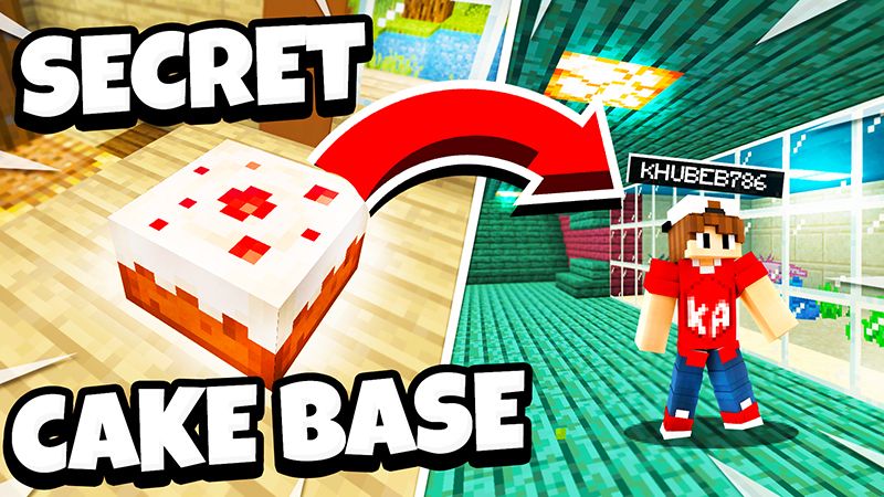 Secret Cake Base on the Minecraft Marketplace by KA Studios Secret Cake Base on the Minecraft Marketplace by KA Studios