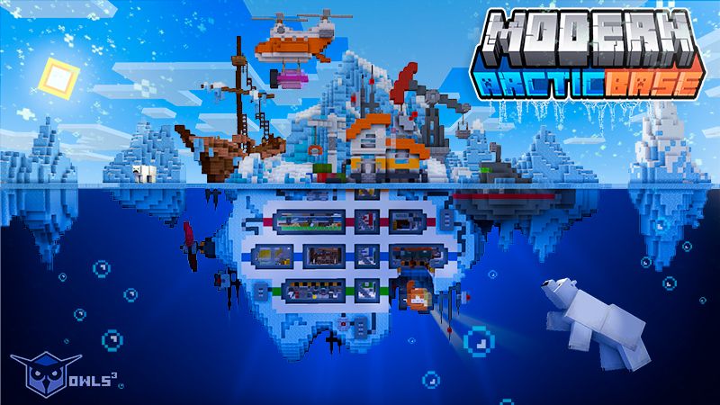 Modern Arctic Base on the Minecraft Marketplace by Owls Cubed Modern Arctic Base on the Minecraft Marketplace by Owls Cubed
