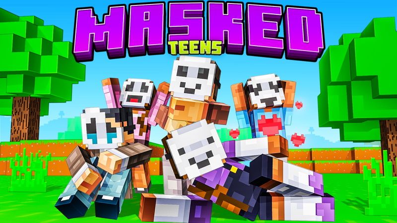 Masked Teens on the Minecraft Marketplace by Pixell Studio