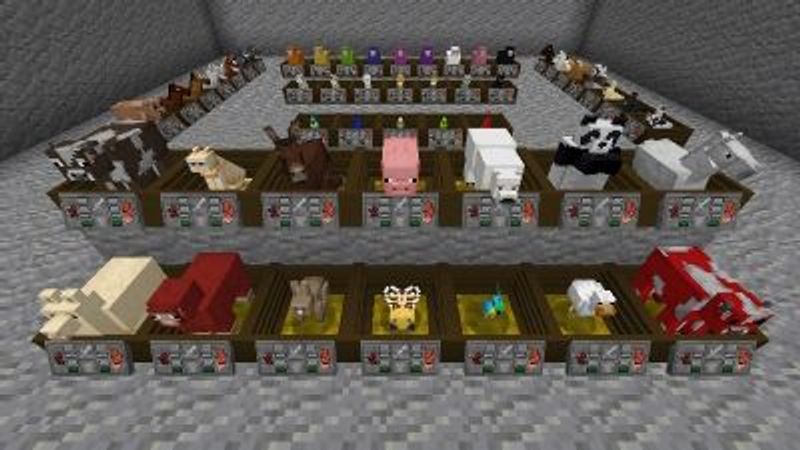 Mob Farm in a Block Add-On on the Minecraft Marketplace by EduElfie