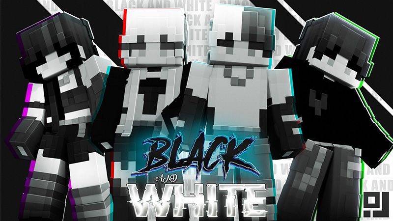 Black and White on the Minecraft Marketplace by inPixel Black and White on the Minecraft Marketplace by inPixel