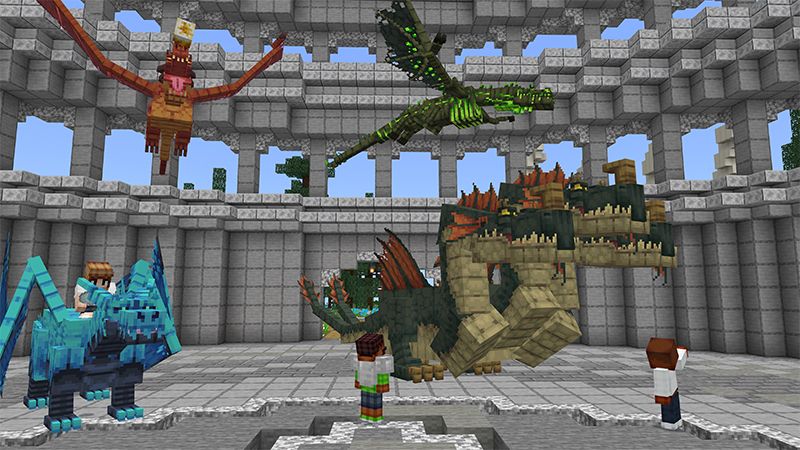 Dinosaurs VS Dragons by Odyssey Builds