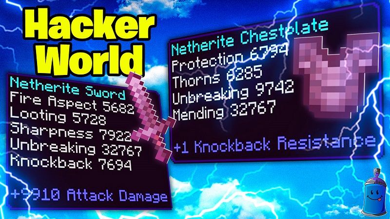 Hacker World on the Minecraft Marketplace by Street Studios Hacker World on the Minecraft Marketplace by Street Studios