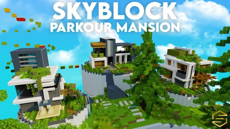Skyblock Parkour Mansion on the Minecraft Marketplace by 4KS Studios