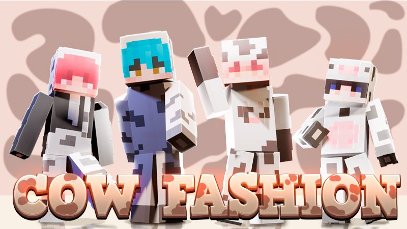 Cow Fashion on the Minecraft Marketplace by Piki Studios Cow Fashion on the Minecraft Marketplace by Piki Studios