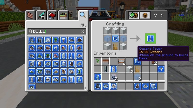 Craftable City Add-On by The Craft Stars