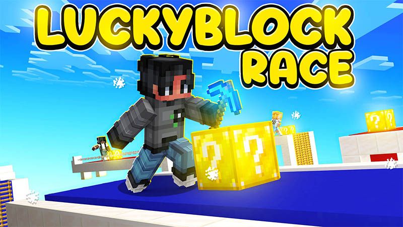 Luckyblock Race on the Minecraft Marketplace by Dalibu Studios