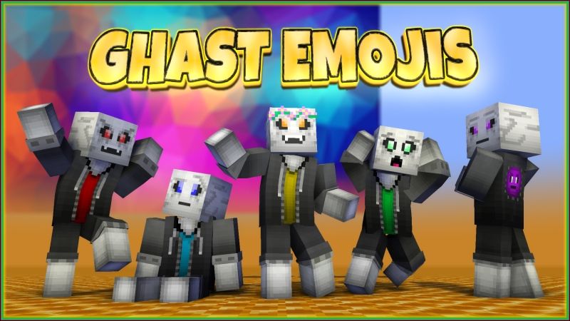 Ghast Emojis on the Minecraft Marketplace by HearttCore Creations Ghast Emojis on the Minecraft Marketplace by HearttCore Creations