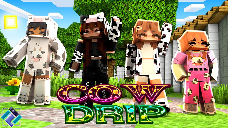 Cow Drip on the Minecraft Marketplace by PixelOneUp
