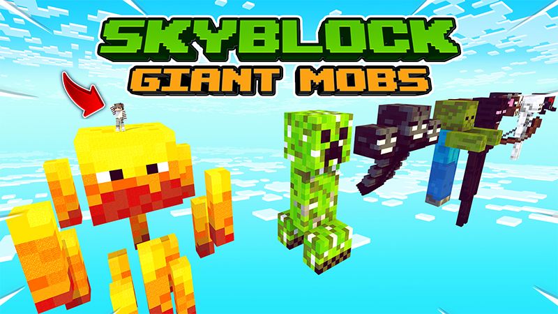 Skyblock Giant Mobs on the Minecraft Marketplace by Cypress Games Skyblock Giant Mobs on the Minecraft Marketplace by Cypress Games