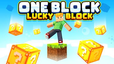 One Block Lucky Block on the Minecraft Marketplace by BLOCKLAB Studios