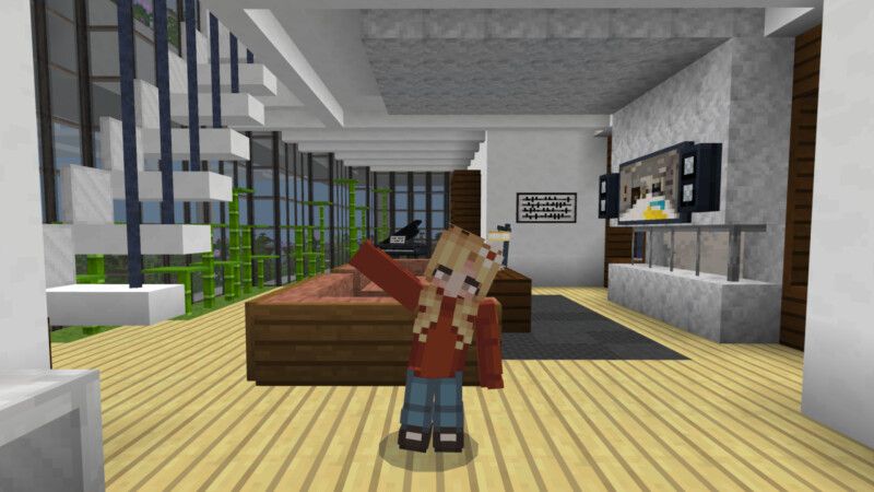 Modern Hill Mansion by CrackedCubes