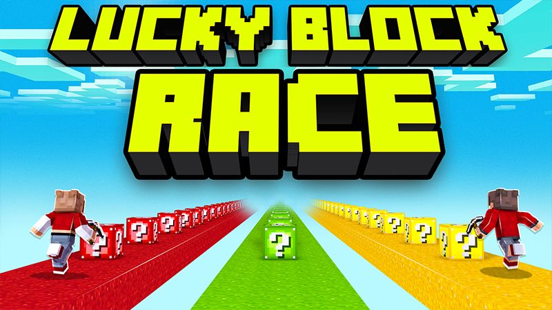 Lucky Block Race on the Minecraft Marketplace by ChewMingo