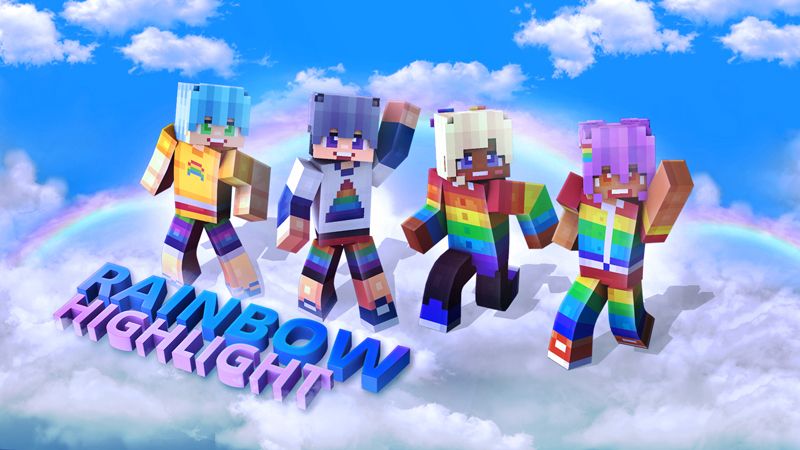 Rainbow Highlight on the Minecraft Marketplace by Dark Lab Creations Rainbow Highlight on the Minecraft Marketplace by Dark Lab Creations