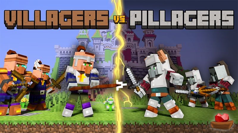 Villagers vs Pillagers on the Minecraft Marketplace by Lifeboat Villagers vs Pillagers on the Minecraft Marketplace by Lifeboat