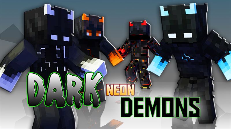 Dark Neon Demons on the Minecraft Marketplace by Blu Shutter Bug Dark Neon Demons on the Minecraft Marketplace by Blu Shutter Bug