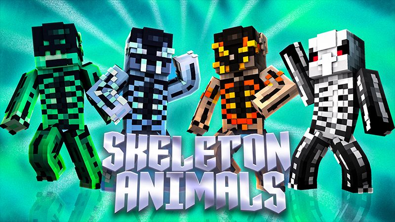 Skeleton Animals on the Minecraft Marketplace by FTB