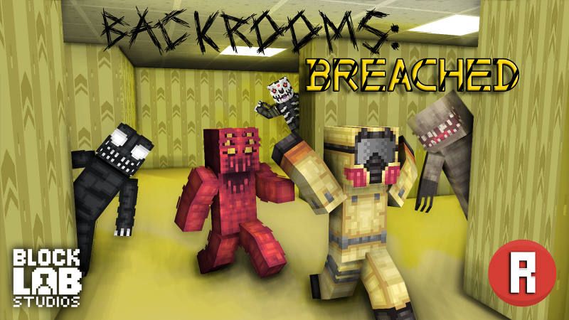 Backrooms Breached on the Minecraft Marketplace by BLOCKLAB Studios Backrooms Breached on the Minecraft Marketplace by BLOCKLAB Studios
