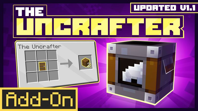 The Uncrafter on the Minecraft Marketplace by Ninja Squirrel Gaming