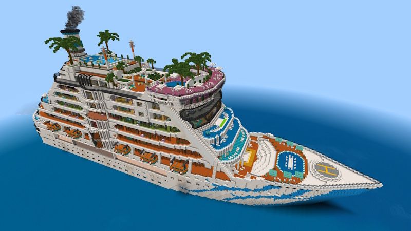 Mega Cruise Ship by The Craft Stars