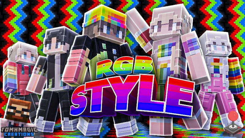 RGB Style on the Minecraft Marketplace by Tomhmagic Creations RGB Style on the Minecraft Marketplace by Tomhmagic Creations