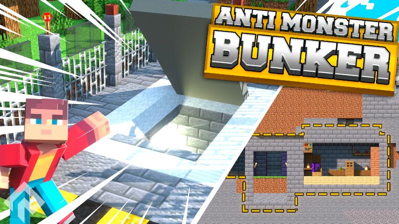 Anti Monster Bunker on the Minecraft Marketplace by RareLoot Anti Monster Bunker on the Minecraft Marketplace by RareLoot